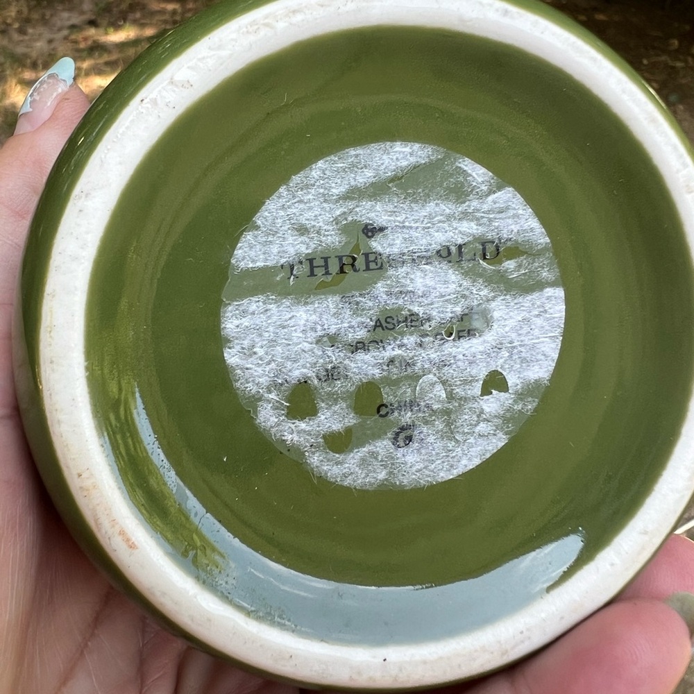 THRESHOLD Green "Parenting Style: Survivalist" Stoneware Coffee Mug - Picture 2 of 5